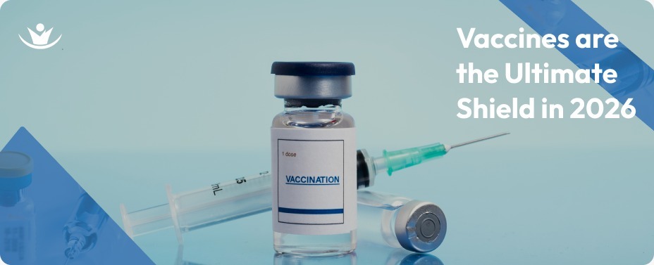 A medical vaccine vial representing the cold chain of hope and life-saving immunization initiatives in 2026.