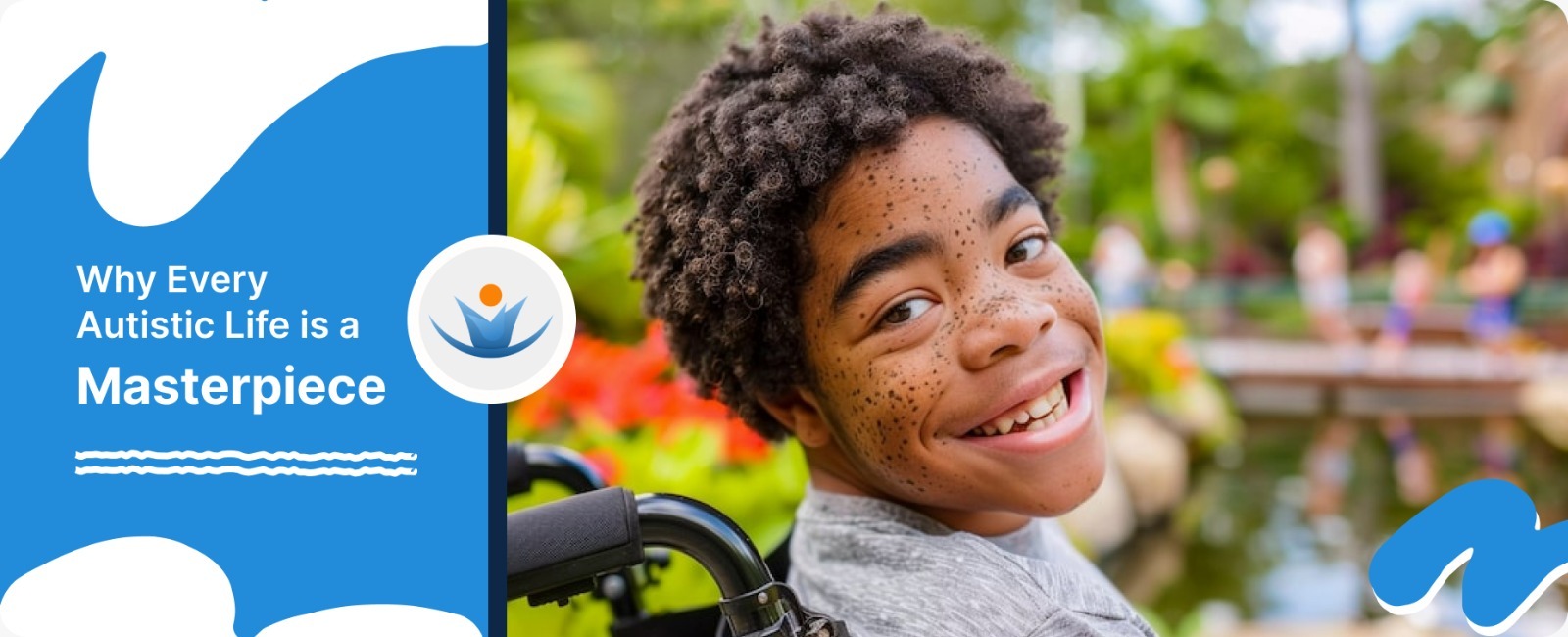 A young autistic boy smiling brightly, representing the joy and unique potential celebrated by the Autism and Humanity 2026 Africa movement.