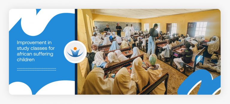 Improvement in Study Classes for African Suffering Children: Real Progress